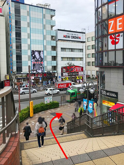 アリシアクリニック 津田沼院の行き方（JR総武線 津田沼駅から）3