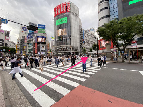 フレイアクリニック 渋谷院の行き方（JR渋谷駅から）3