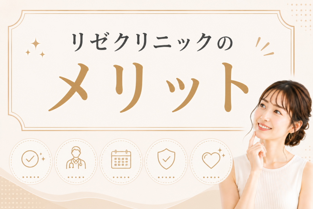 リゼクリニックのメリット